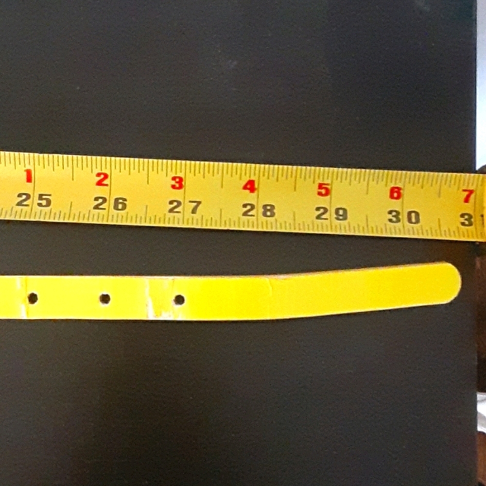 Neon yellow belt